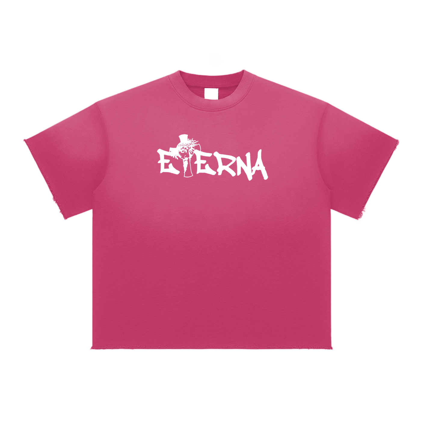 Sun Fade Raw Edge T-Shirt