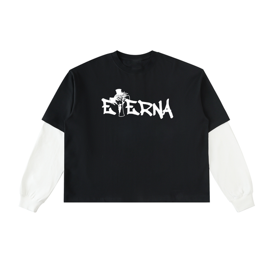 Layered Cotton T-Shirt