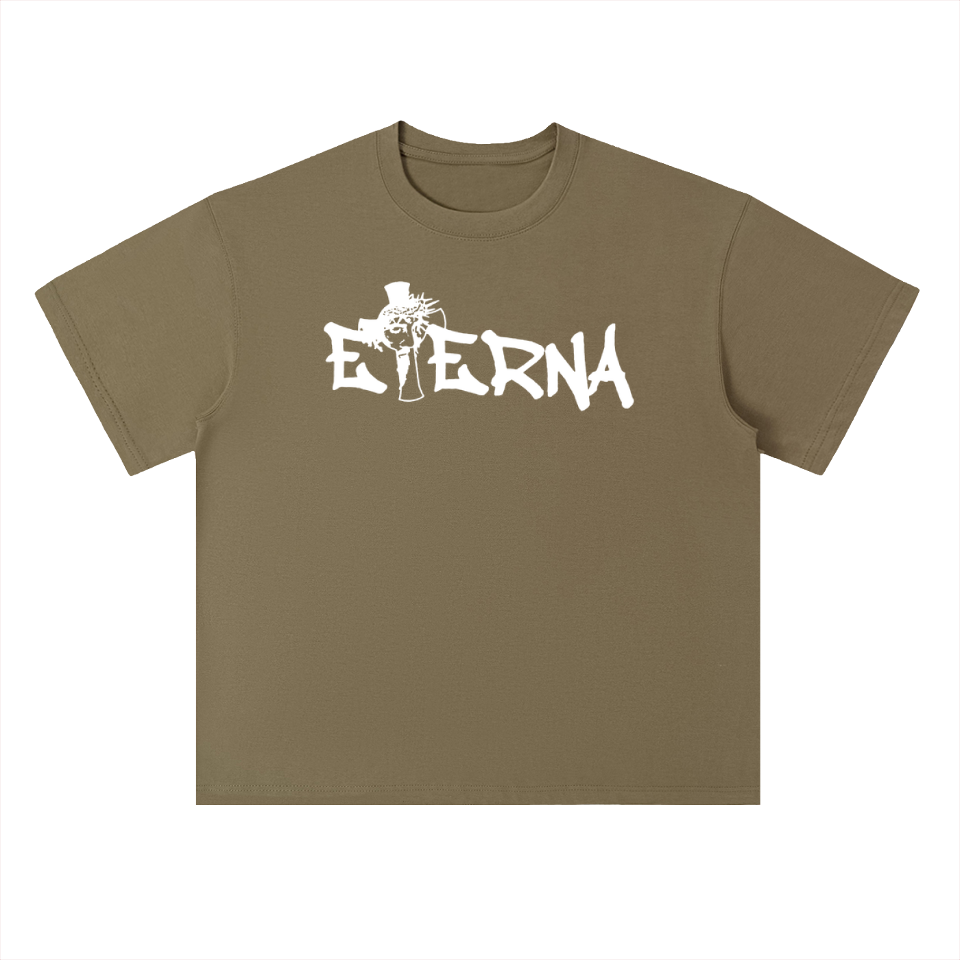 Heavyweight Drop Shoulder Cotton T-Shirt